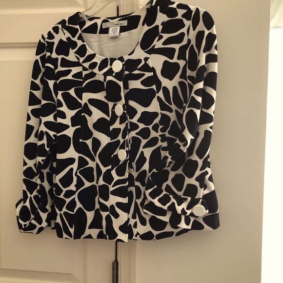 Black and Cream jacket - Picture 1 of 2